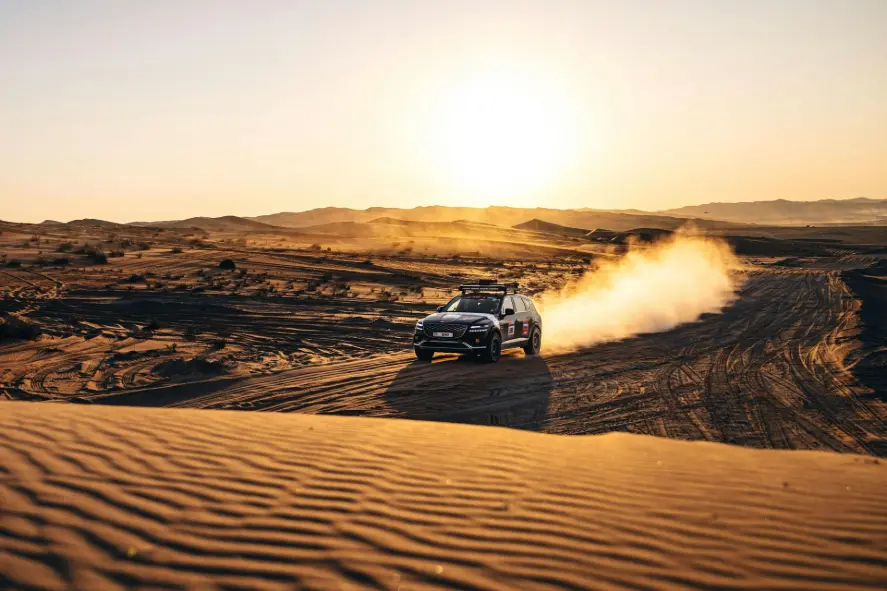 Golden sand dunes near Siwa Oasis popular for desert safaris